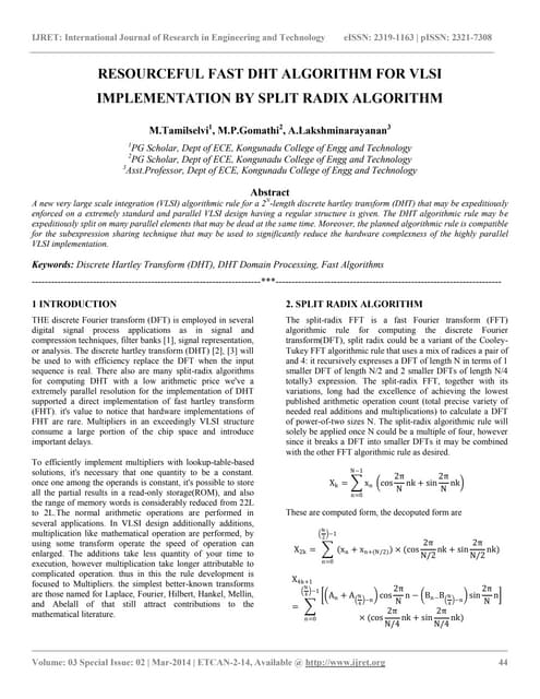 A Novel Vlsi Dht Algorithm For A Highly Modular And Parallel Architecture Clickmyproject - Amazing HD Light Wallpapers | Free Download