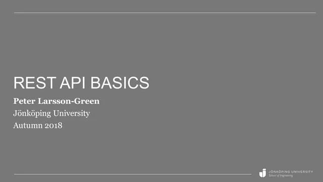 REST APIS Web Development For Backend Familiarity | PDF | Web ...