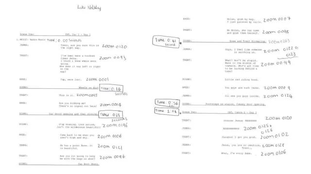 Production Script Scene 1 Doc