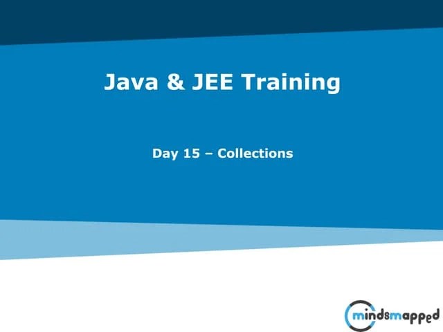 Session 15 - Collections - Array List | PPTX