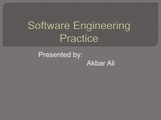 Waterfall Model Ppt In Software Engineering Pptx Web Development