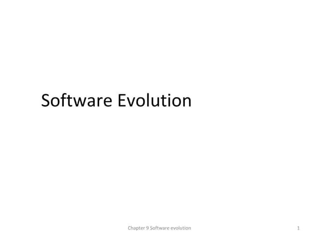 Bse 3105 Lecture 5 Evolution Of Legacy Systems Ppt Databases