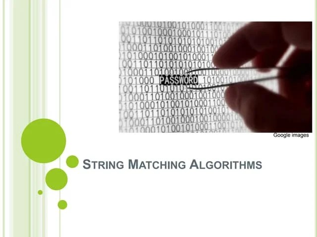 String Matching Pdf String Computer Science Algorithms - Download Beautiful Colorful Image | Ultra HD