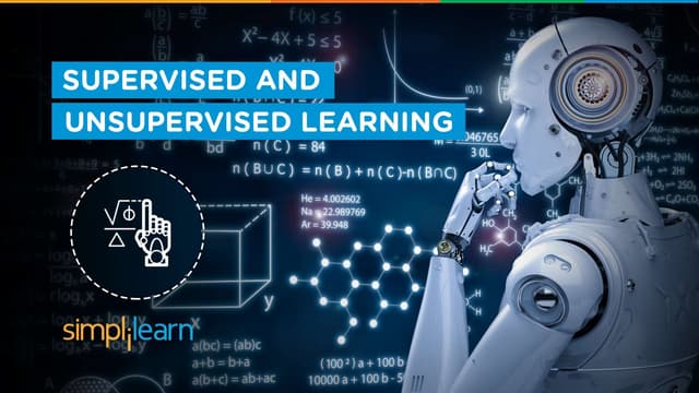 Supervised And Unsupervised Learning In Machine Learning | Machine ...