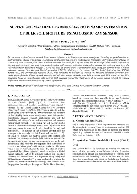 Supervised Machine Learning Based Dynamic Estimation | PDF