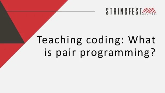 Teaching Coding: What Is Pair Programming? | PPT