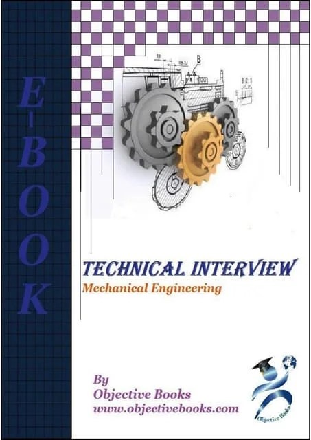 Technical Interview Mechanical Engineering Objective Book Pdf