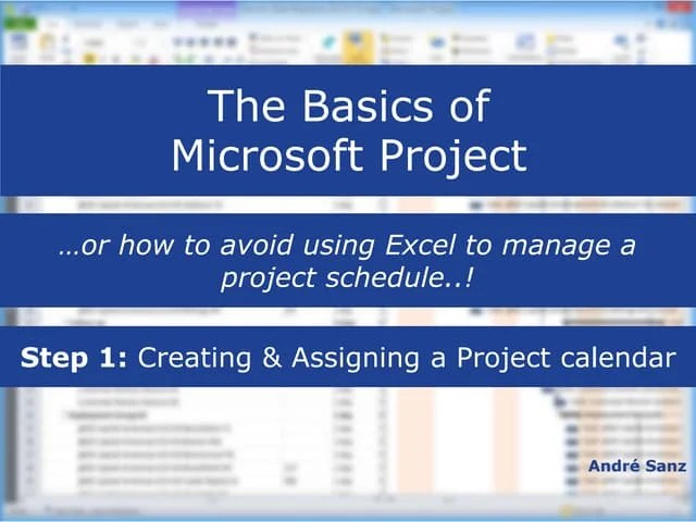 The Basics Of Microsoft Project Step 2 Pptx Technology Computing - Perfect Desktop Landscape Wallpapers | Free Download