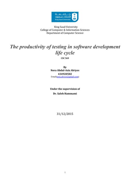 Measuring Performance & Productivity In Software Development Teams | PPT