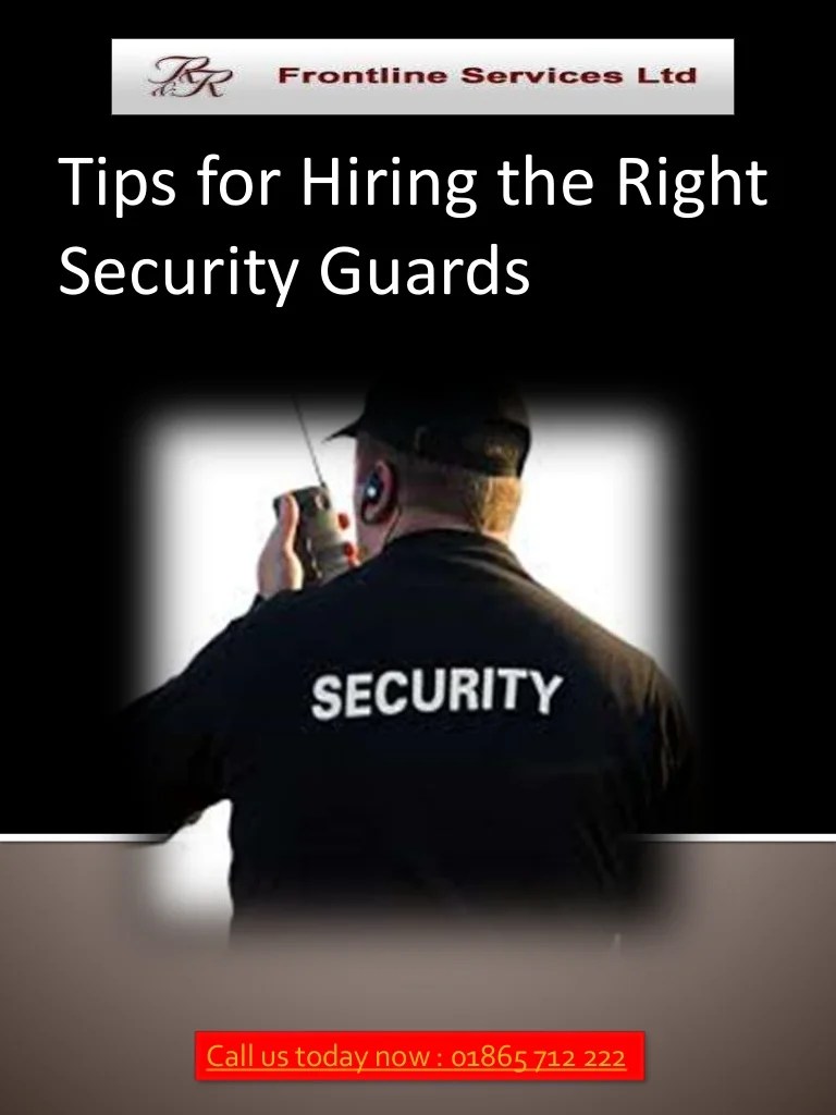 Security Officer Tips / 10 Tips To Help Security Guards Stay Safe This Winter Security Today - Dear lifehacker, recently a laptop was stolen from my office.