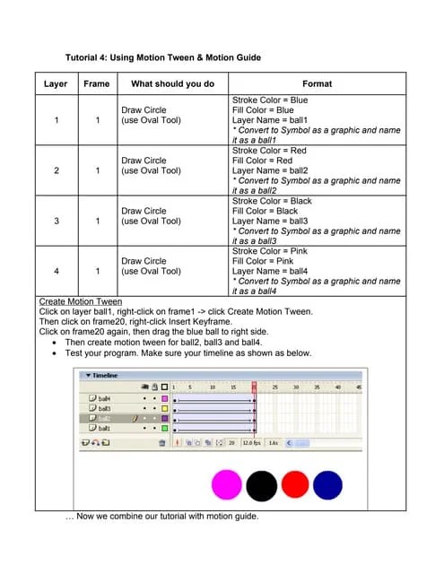 Module 3 Creating Motion Tween Doc