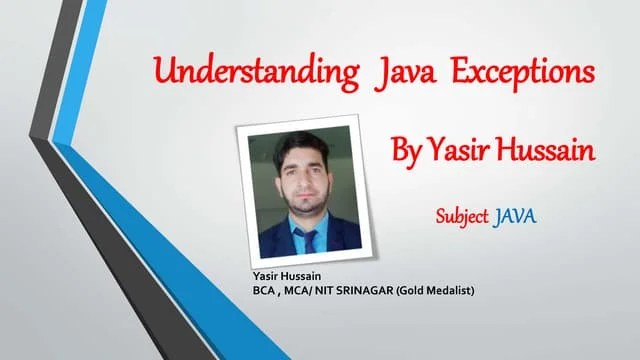 Java Exceptions Best Practices | PPT