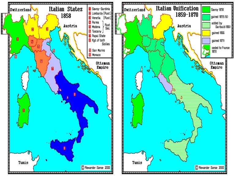 Italian Unification Map Phpapp02 Thumbnail 4 