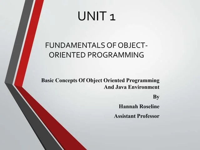 Unit 1- Basic Concept Of Object-oriented-programming.ppt