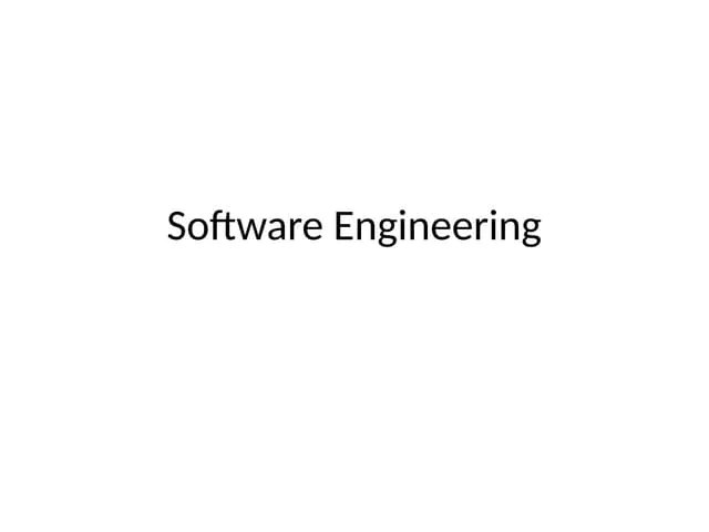 Software Myths | Software Engineering Notes | PPTX