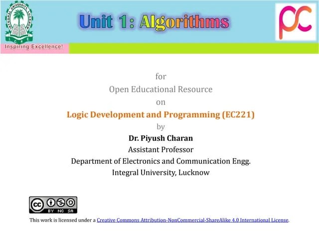 Unit 1 Algorithms Practise | PPT