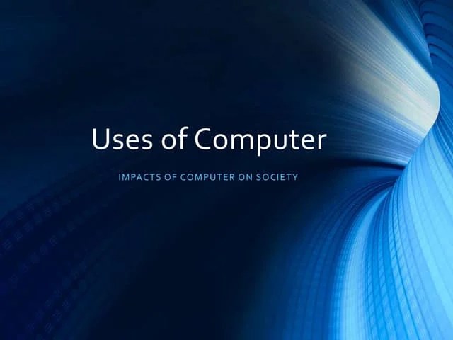 Advantages And Disadvantages Of Computer System | PPTX