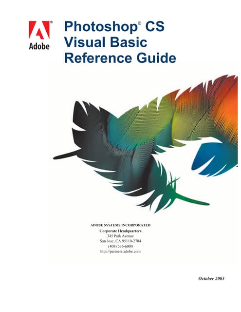 Visual Basic Reference Guide | PDF | Programming Languages | Computing