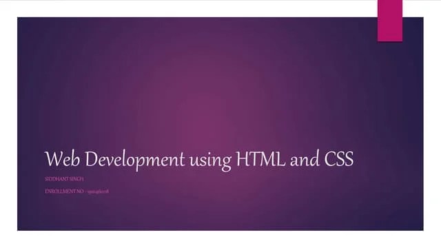 Html Grade 11 Ppt