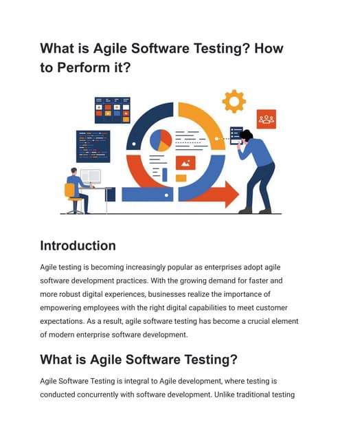 Agile Testing Process | PPT