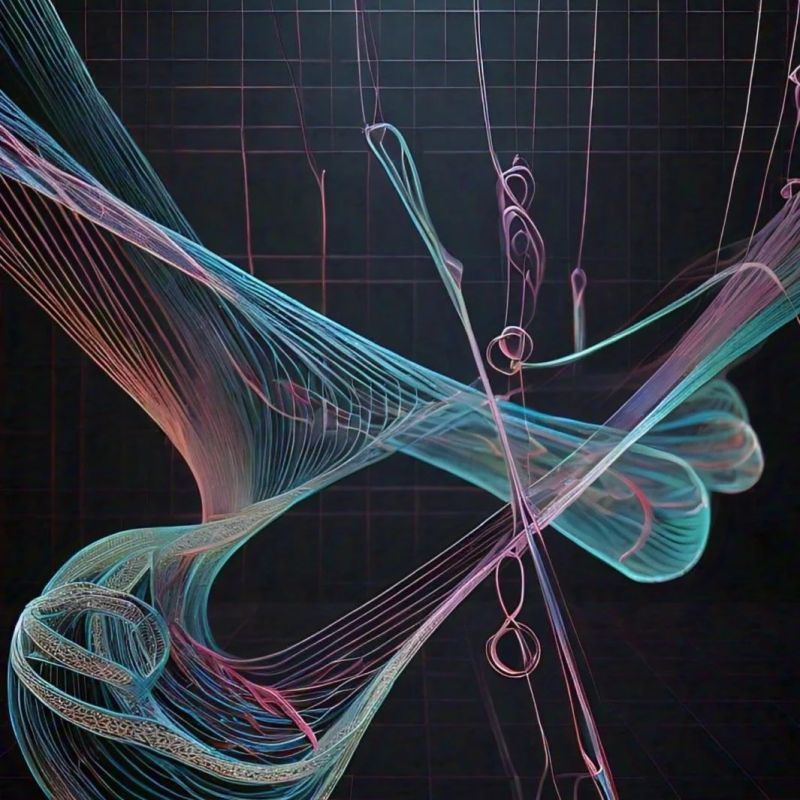 String Theory Soft Diffusion Gallery - Mobile Colorful Textures for Desktop