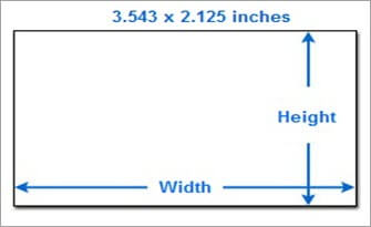 Standard Business Card Size Country Wise Dimensions And Images