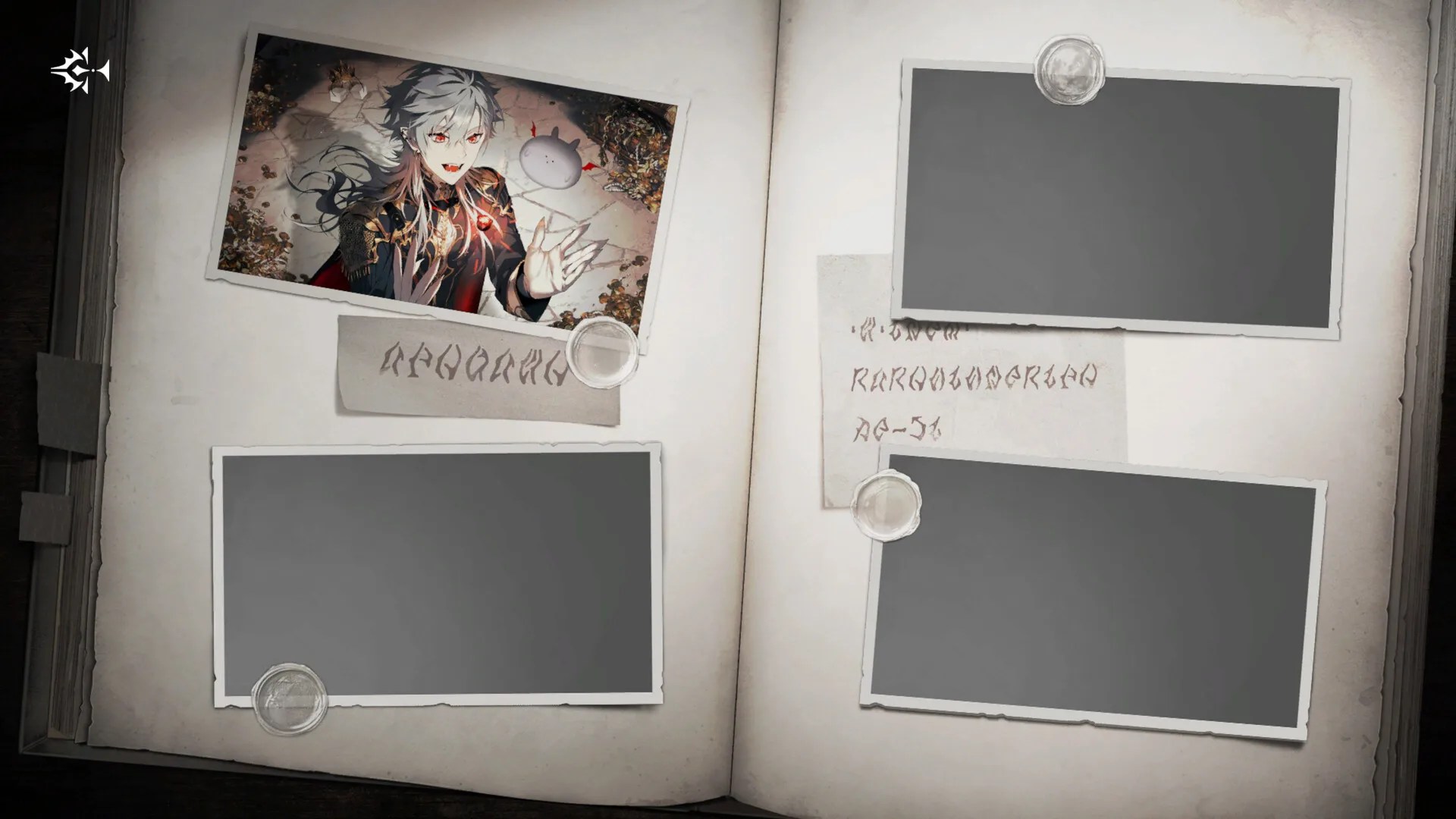 銀髮紅眼的葛葉在暗紅魔界場景中進行跑酷跳躍。