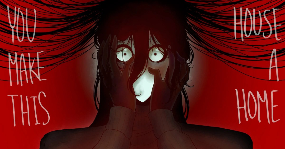 黎深神情憂傷地低頭，象徵玩家對配音員卸任的不捨