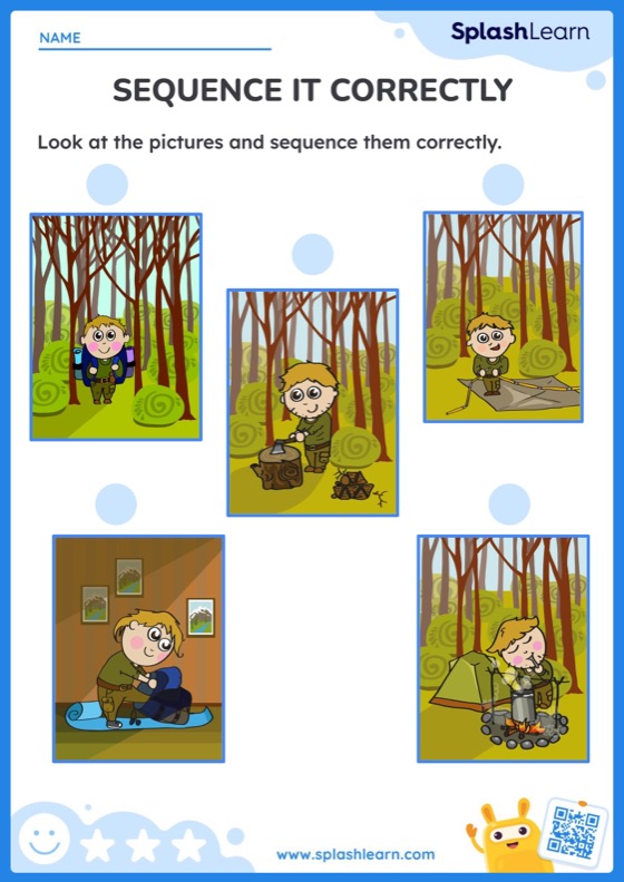Sequencing worksheets for kids online