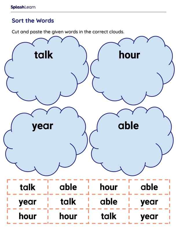 sight words worksheets for 2nd graders online splashlearn