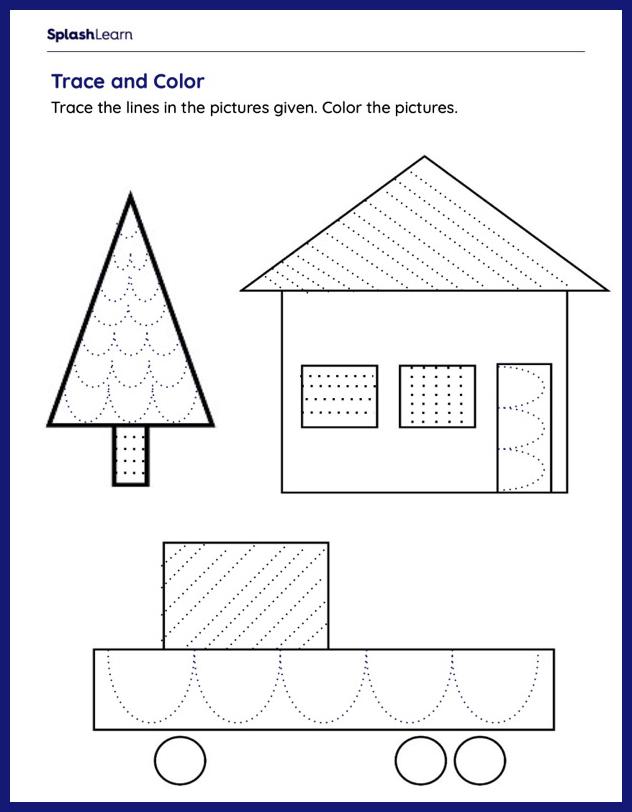 Trace the lowercase a
