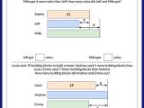 Comparison Word Problems Using Bar Model Worksheet