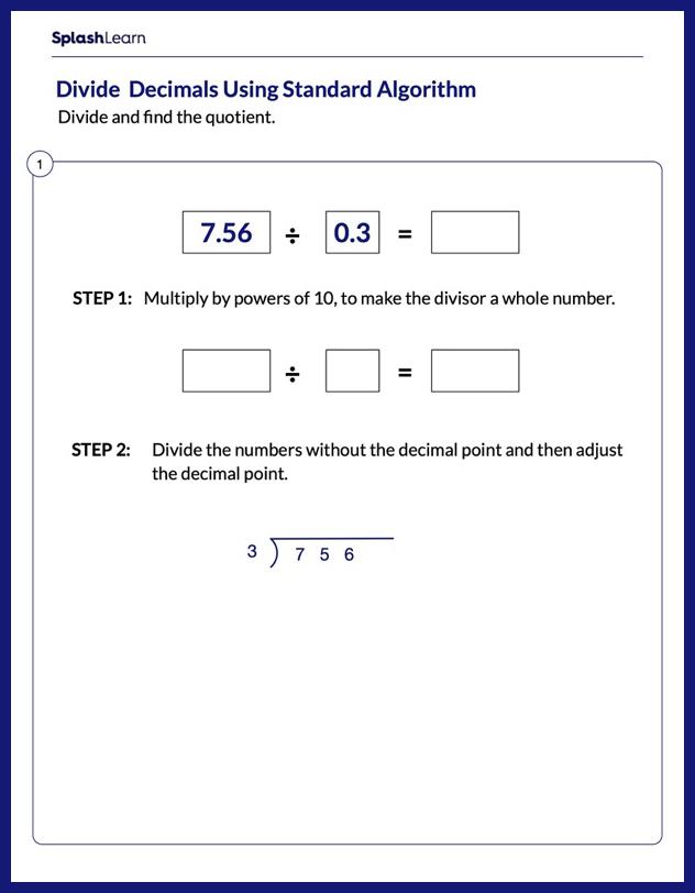 decimals worksheets for 4th graders online splashlearn