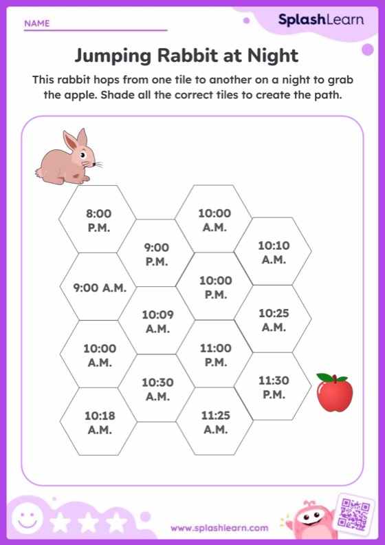 Time Worksheets Free Printable Splashlearn - Best Light Images in Desktop