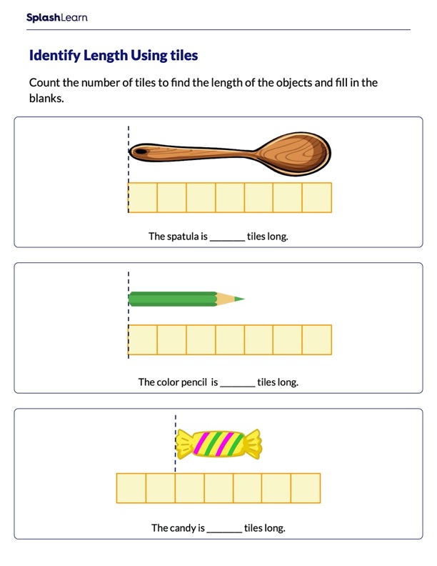 Installing tile can be tricky, so if you're going to be handling the project yourself, it's best to arm yourself with as much knowledge. Estimate Length Using Tiles Math Worksheets Splashlearn