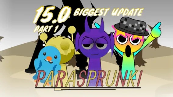 Parasprunki 15 0 Part 1 Craft Spooky Sprunki Sounds Online