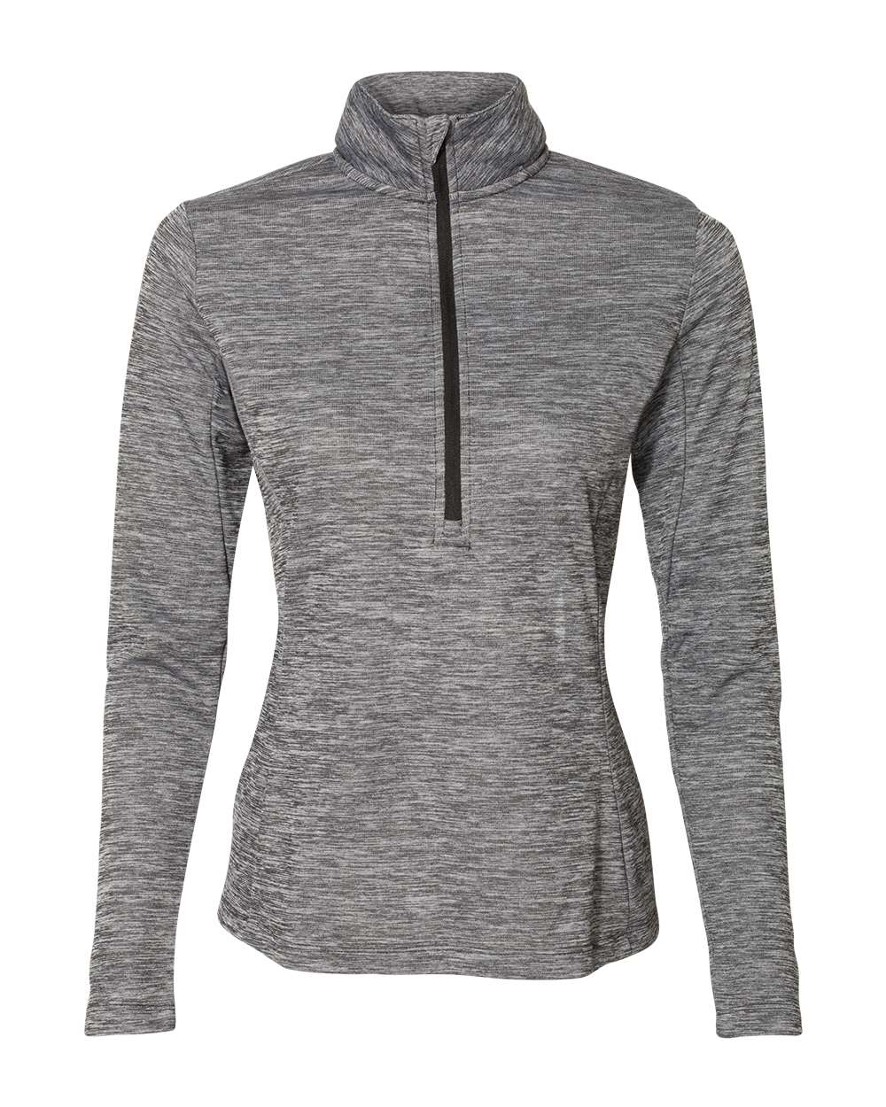 russell athletic qz7eax - womens striated quarter-zip pullover on women's quarter zip pullover athletic