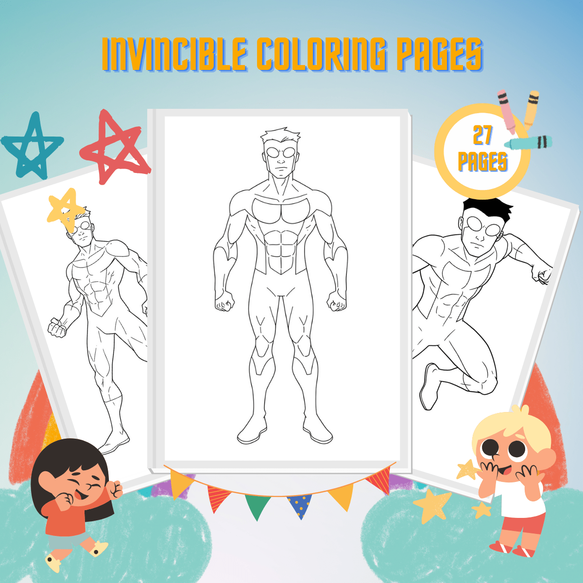 27 invincible coloring pages