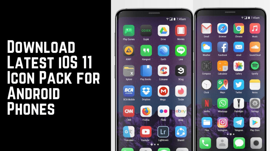 Download Latest Ios 11 Icon Pack For Android Phones
