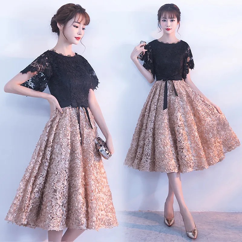 Ootd8085 Elegant Dinner Midi Dress Ootd Malaysia