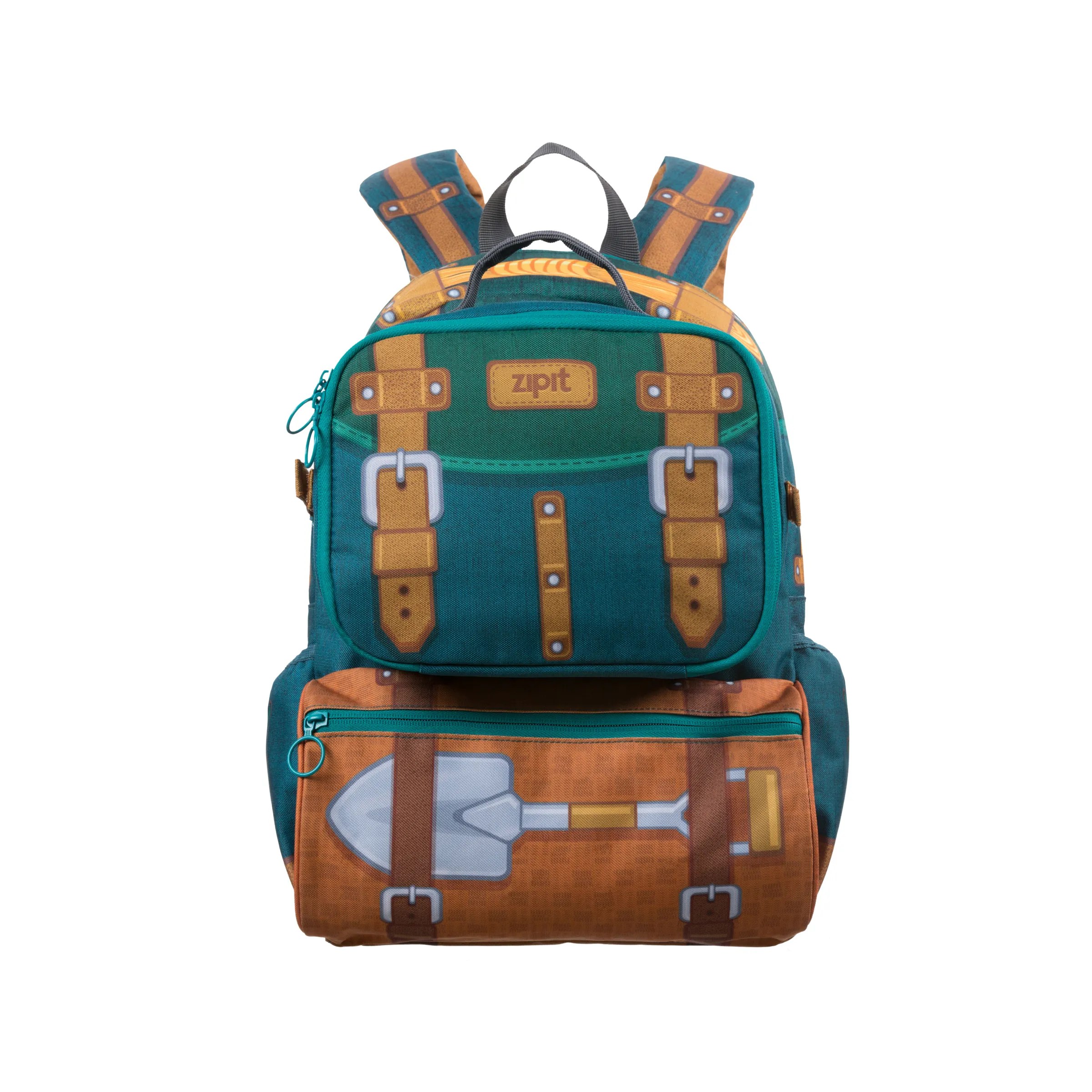 Zipit Adventure Backpack Lunch Bag Combo Explorer Twigs My