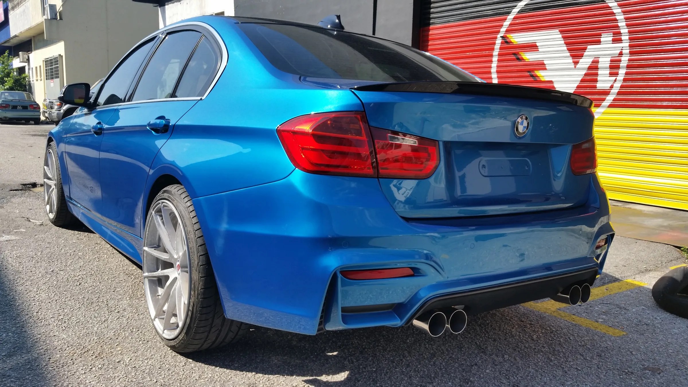 Bmw f30 m3 design bodykit .