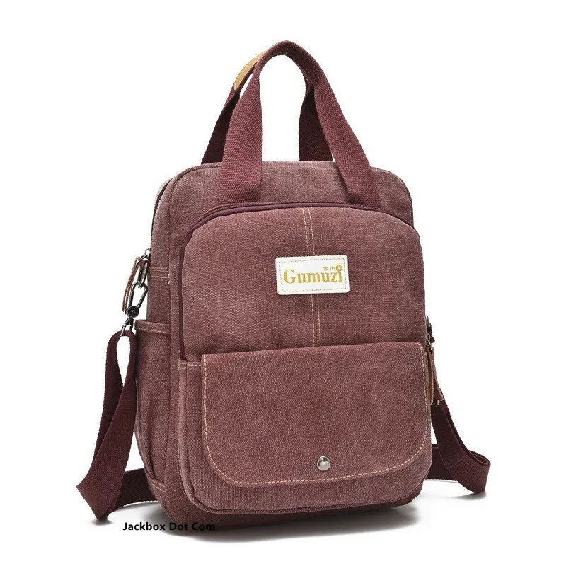 Korean Gmz 2 Style Canvas Bag Ipad Tablet Messenger Sling Bag Backpack 337 Jackbox Dot Com An Online Miscellaneous Seller