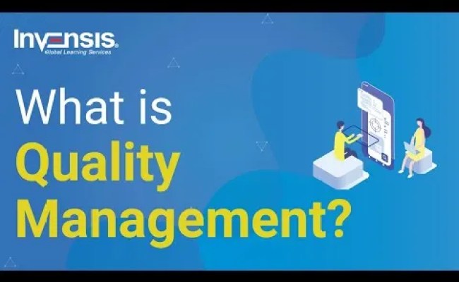 What Is Quality Management? Quality Management Tutorial Invensis Learning - Studique