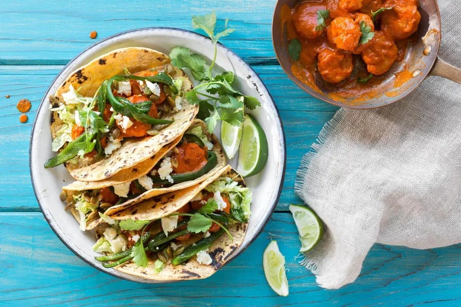 photo Pickled Cabbage Recipe For Tacos shrimp tacos with pickled cabbage and lime