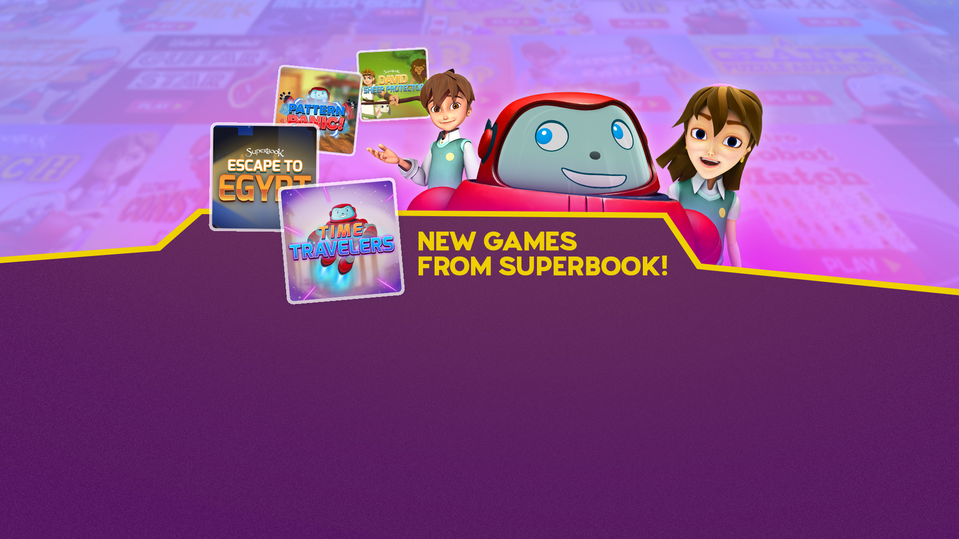 You can play it on mobile devices like apple iphones, google android powered cell phones from manufactures like samsung, tablets like the ipad or kindle fire, laptops, and … Superbook Kids Site Free Online Games Bible Based Internet Games For Kids