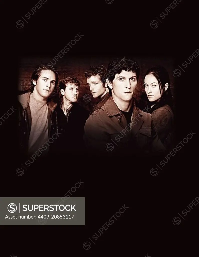 JONATHAN TUCKER, OLIVIA WILDE, BILLY LUSH, MICHAEL STAHL-DAVID and TOM  GUIRY in BLACK DONNELLYS, THE-TV (2007) -Original title: THE BLACK  DONNELLYS-, directed by PAUL HAGGIS. - SuperStock