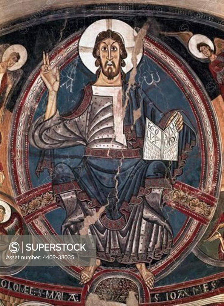 Build my cover letter now ARTE ROMANICO. ESPAÃ'A. PANTOCRATOR. Cristo Majestad en la