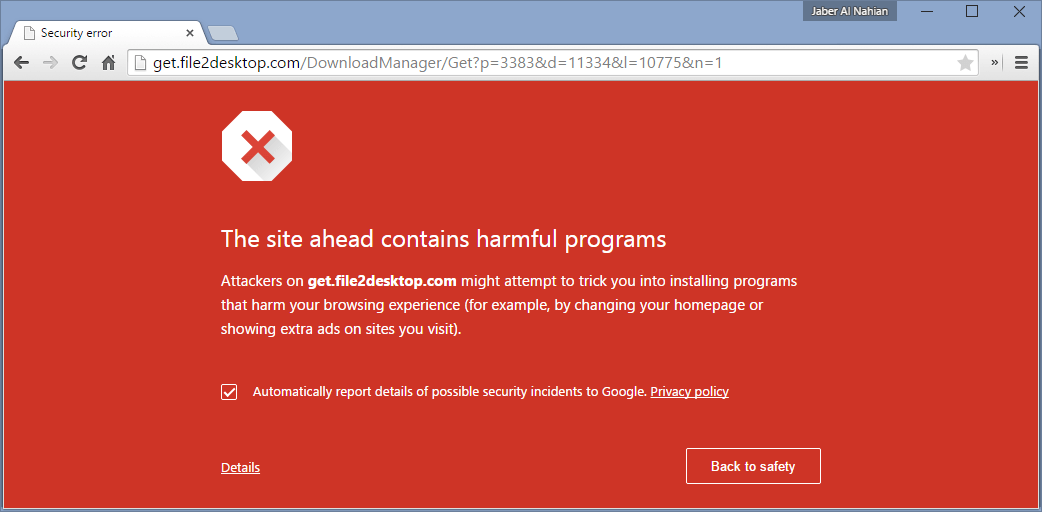 Hacked Website Web Design By Knight Harmful Warning