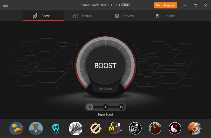 Gaming RAM optimization